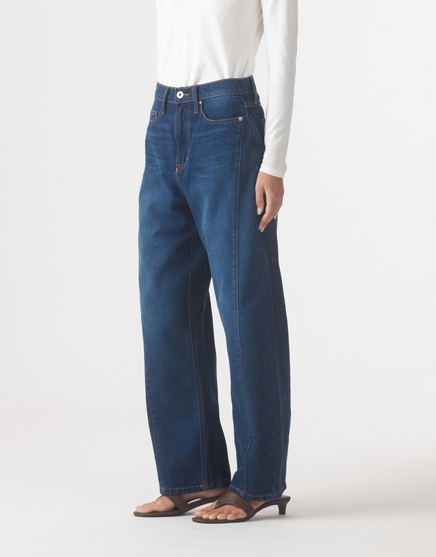 Outland Denim - Utah Mid Slouchy Wide Jean