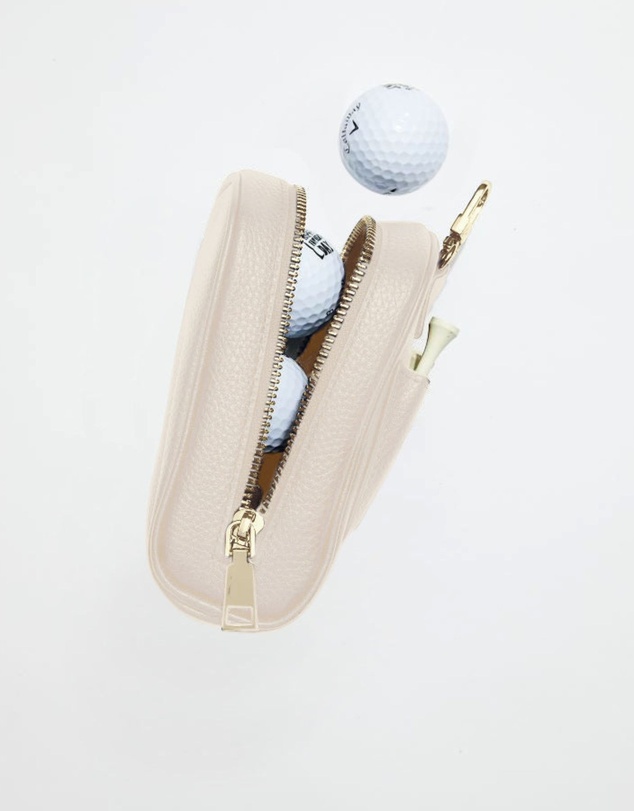 Mon Purse - Leather Golf Ball Pocket