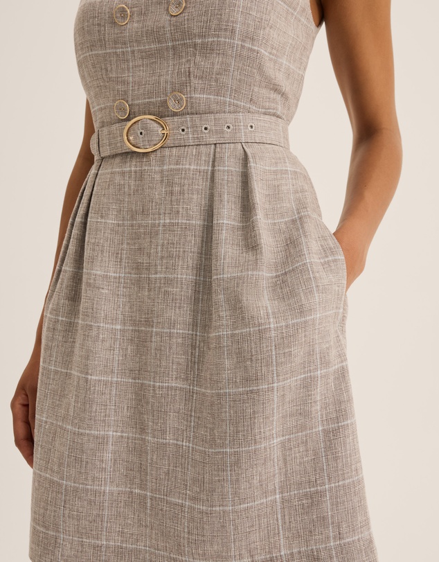 Review - Devon Check Mini Dress