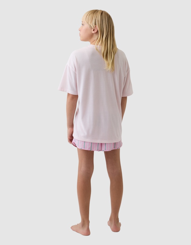 GAP - Oversized Tee Short PJ Set - Kids-Teens