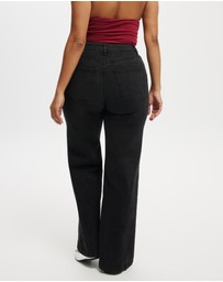 Cotton On - Curvy Stretch Wide Jeans