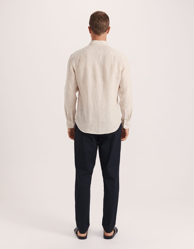 SABA - Anderson Classic Yarn Dyed Linen Shirt