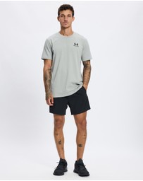 Under Armour - UA Logo Emb Heavyweight SS T-Shirt
