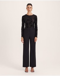 SABA - Celeste Wool Straight Leg Pant
