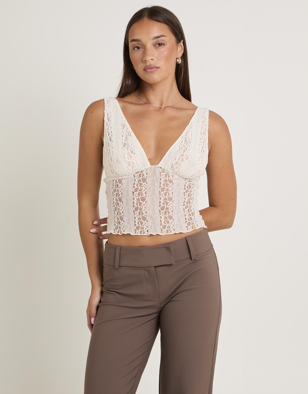 Alice In The Eve - Colette Lace Tank Top