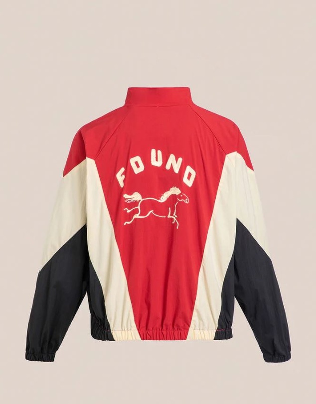 Found - Pine and Rose Track Jacket