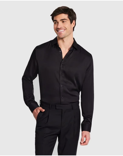 Tarocash - Titanium Viscose Shirt