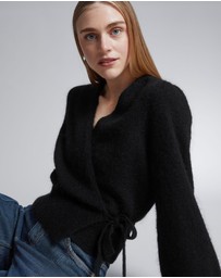 & Other Stories - Mohair-Blend Knitted Wrap Cardigan