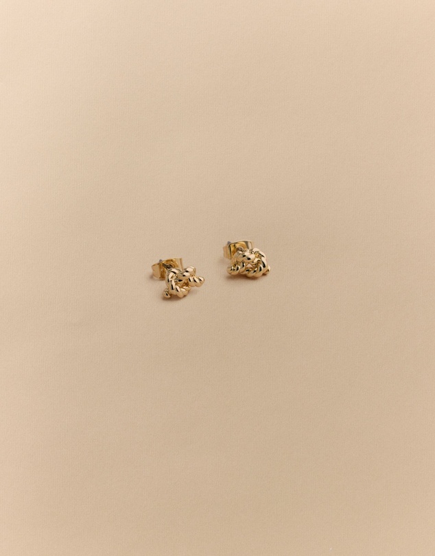 Trenery - Dolina Stud Earrings in Gold