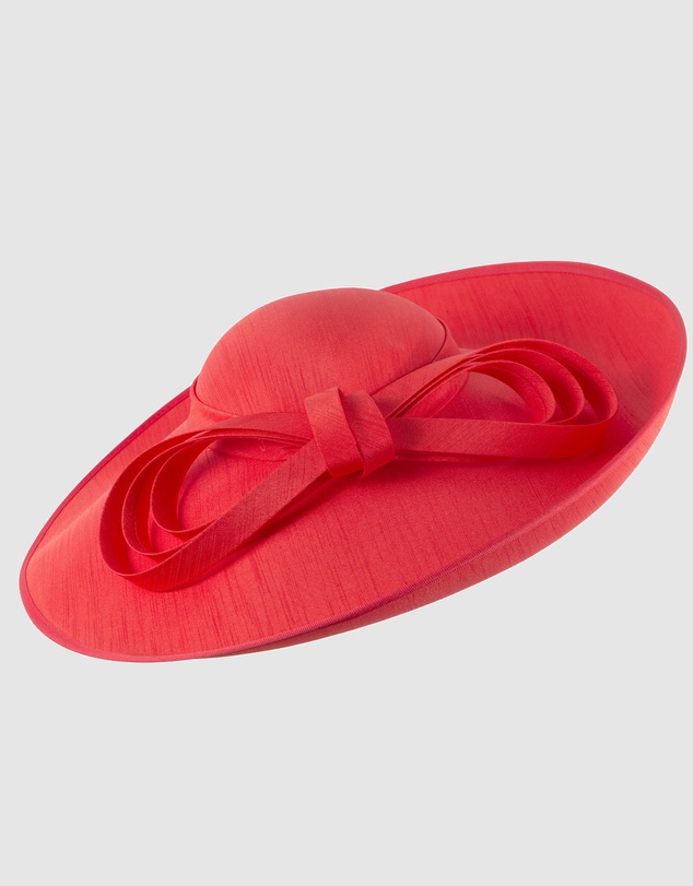 Max Alexander - Bright Red Wide Brim Hat