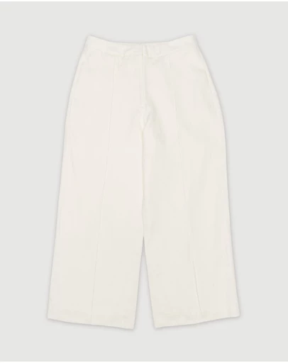 Revibe - Repaired Assembly Label Linen Pant
