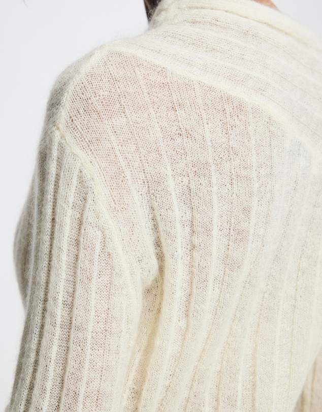 Lover - Seraphine Mohair Blend Sheer Jumper