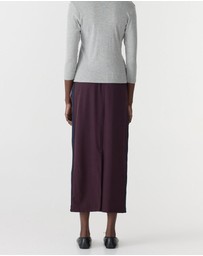 Bassike - Stretch Twill Pull On Skirt