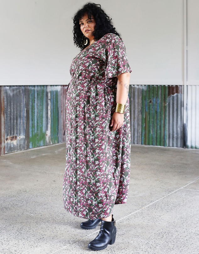Hope & Harvest - Hadley Maxi Wrap Dress