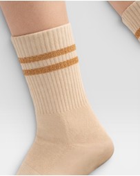 High Heel Jungle - Varsity Pilates Yoga Grip Socks - 3 Pack