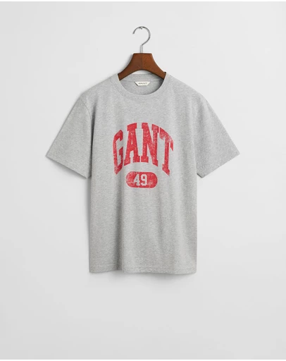 Gant - Teens GANT 49 Arch Print T-Shirt