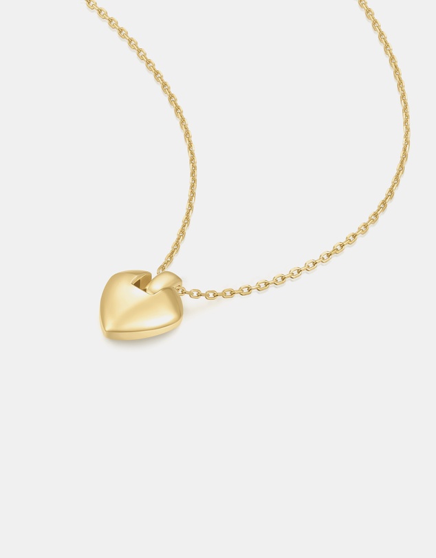 Ania Haie - Ania Haie Gold Shield Pendent Necklace