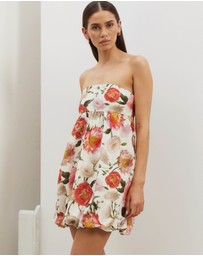 Atmos&Here - Victoria Linen Blend Mini Dress