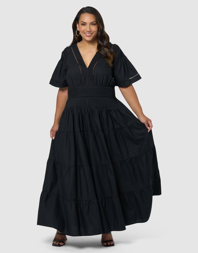 Something 4 Olivia - Abby Linen Maxi Dress