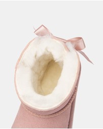 EVERAU - Australian Shepherd Ugg Melub Kids Cow Suede Upper UGG Boots