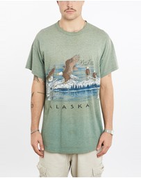 Vintage by The Real Deal - Pre Loved - Vintage 1994 Alaska Bald Eagle Wildlife Tee