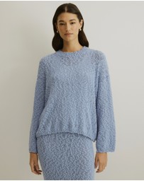 Atmos&Here - Julia Relaxed Boucle Knit Jumper