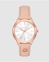 Michael Kors - Slim Runway Pink Analogue Watch