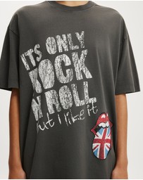Cotton On - The Lcn Music Boxy Graphic Tee