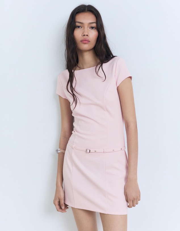 M.N.G - Sandrine Short Belted Dress