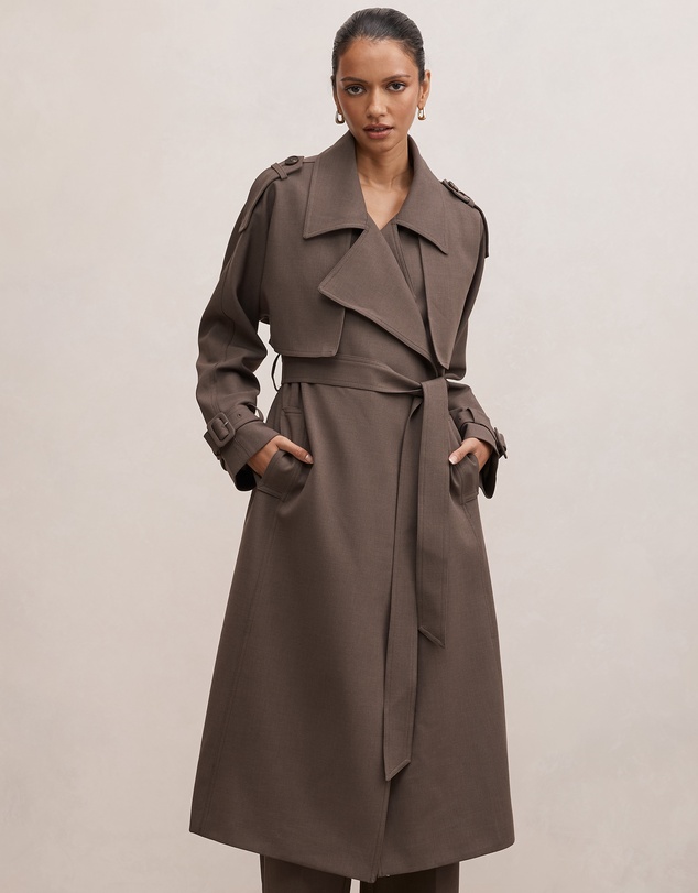 Forever New Petite - Maya Petite Trench Coat