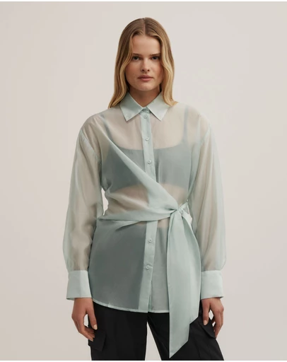Witchery - Button Tie Up Shirt