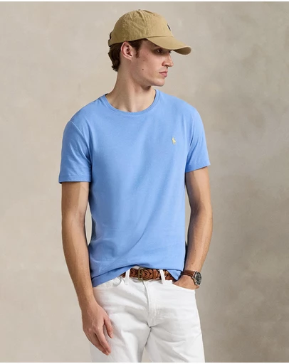 Polo Ralph Lauren - Custom Slim Fit Jersey Crewneck T-Shirt