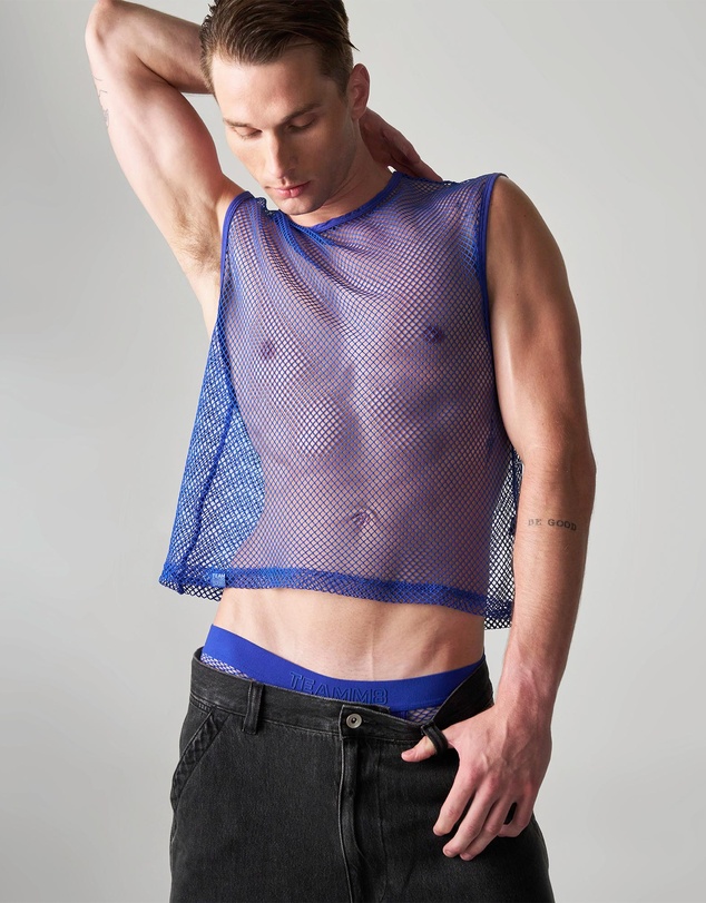 TEAMM8 - Edge Net Muscle Tank