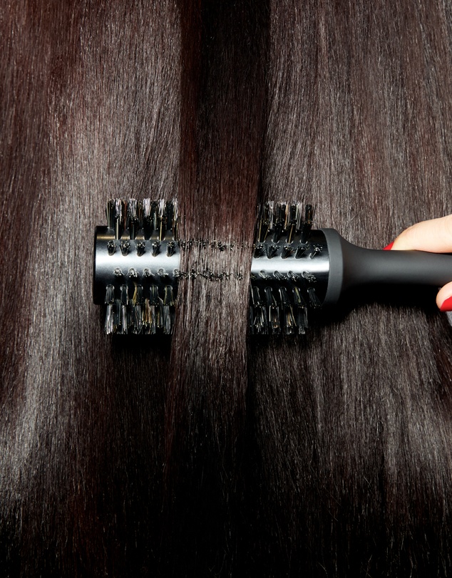 ghd - The smoother (size 2) - Natural Bristle Brush (35mm Barrel)