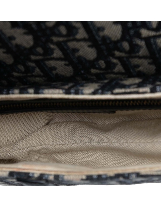 Pre-Loved by Azura Reborn - Pre-Loved Oblique Canvas Saddle Bag