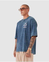 Zanerobe - Crest Flow Tee GD Navy