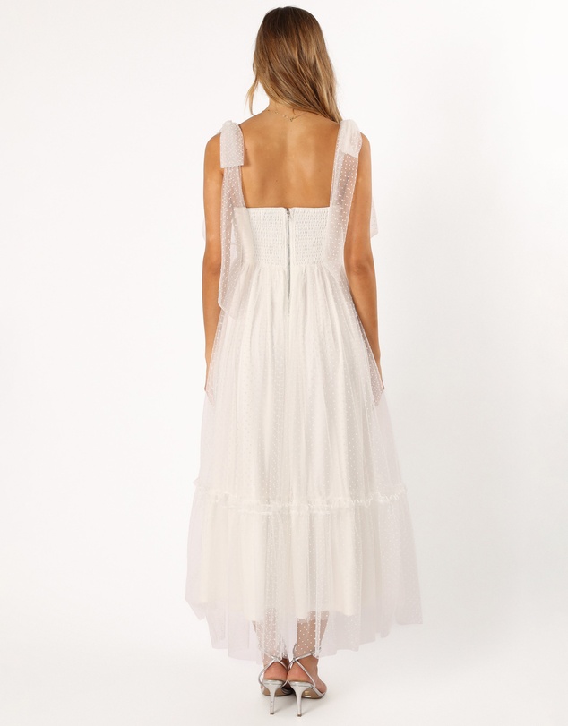 Petal & Pup - Floret Midi Dress - Off White