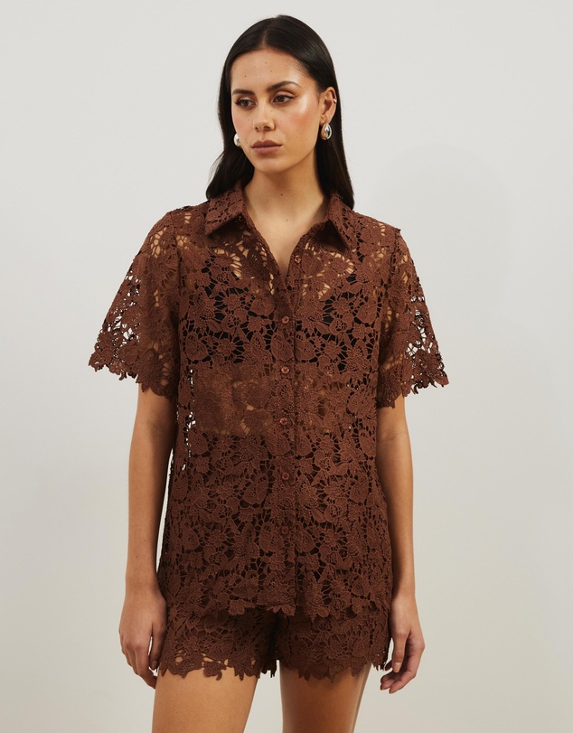 Atmos&Here - Rio Broderie Lace Shirt