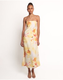 Petal & Pup - Hydra Maxi Dress - Yellow Floral