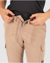 UNIT Workwear - UNIT Mens Cuffed Cargo Flexlite Utility Pants