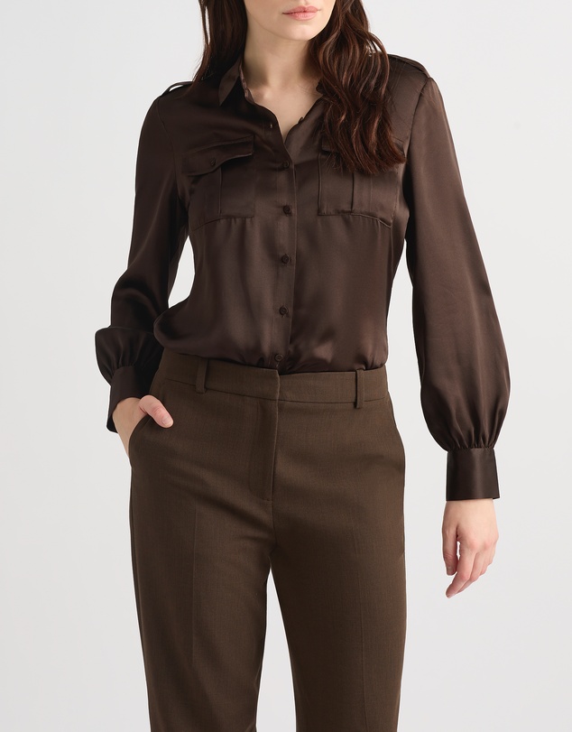 David Lawrence - Oriana Silk Shirt
