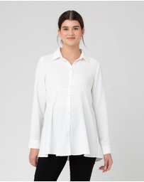 Ripe Maternity - Tina Peplum Shirt