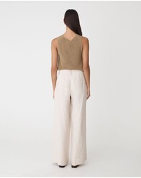 Forcast - Jillian Lyocell Blend Tank