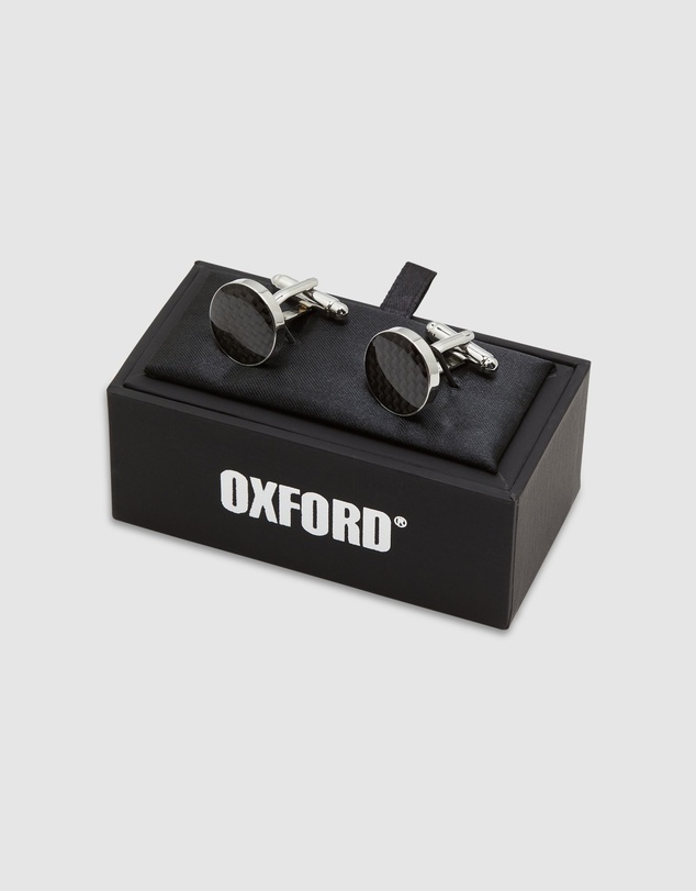 Oxford - Mens Dark Circle Cuff Link