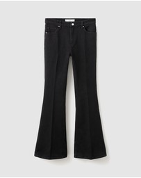 M.N.G - Violet Flared High-Rise Jeans