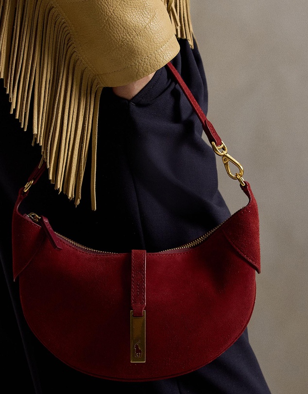 Polo Ralph Lauren - Polo ID Suede Mini Shoulder Bag