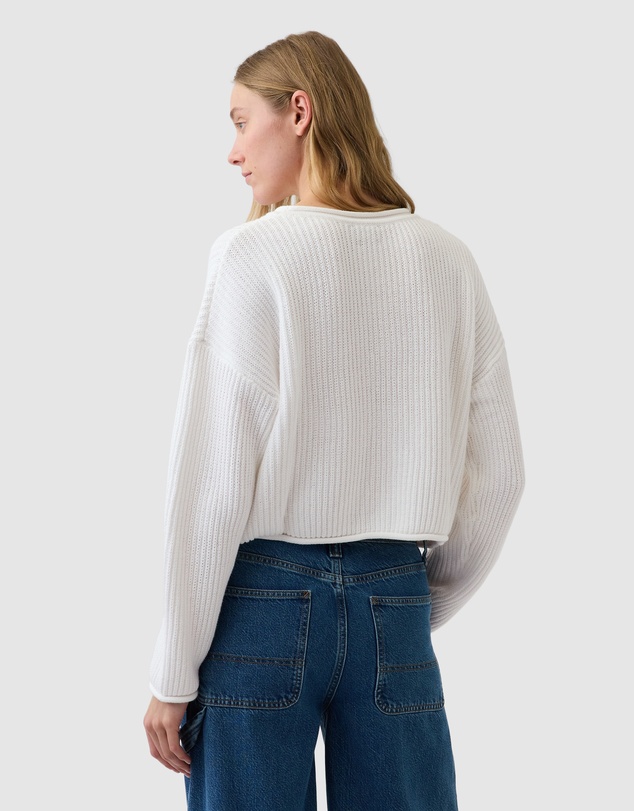 GAP - Cotton Americana Graphic Crew Knit