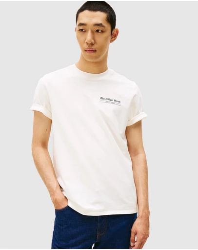 Tommy Hilfiger - Back Logo Jersey Crew Neck T-Shirt