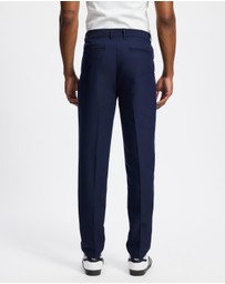 Staple Superior - Tailored Straight Fit Trousers