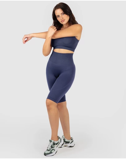 B Free Intimate Apparel - Seamless High Waist Long Biker Shorts